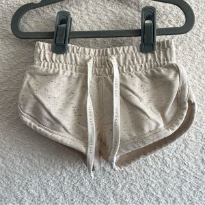 Jamie Kay Toddler Girl Ivy Shortie Honey Cream Cotton Stretch Shorts Size 2T